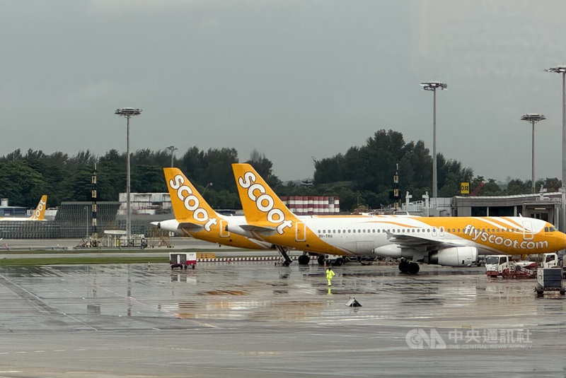 国际航空运输协会（IATA）预估2026年亚太地区航空旅运需求持续上升。图为新加坡低成本航空酷航。中央社记者吴升鸿新加坡摄　115年9月22日