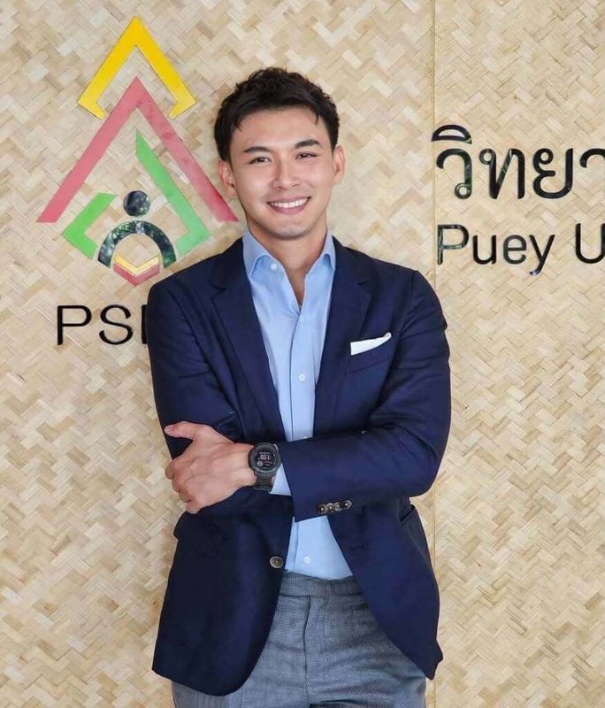 泰國法政大學人口學副教授納塔德指出，基層學校關閉不只是教育問題，也是人口結構變化非常明顯的訊號，隨著泰國人口結構老化、勞動力減少，恐對國家經濟造成衝擊。（納塔德提供）中央社記者李宗憲曼谷傳真 115年9月25日