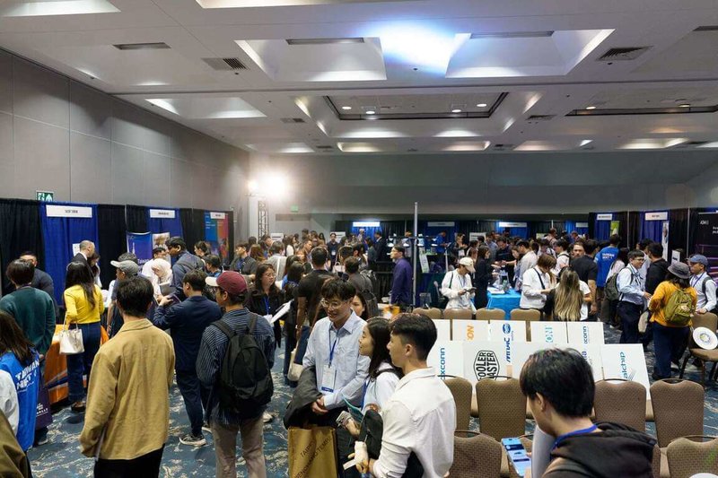 Taiwan Career Day矽谷就業博覽會美國時間26日舉行，吸引大批人潮。（主辦單位提供）中央社　115年9月28日