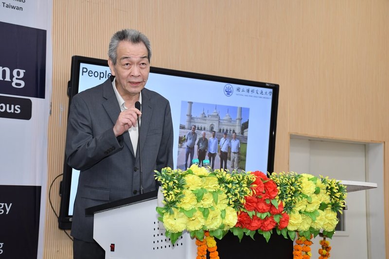 國立陽明交通大學前瞻半導體研究所教授成維華（圖）認為，在半導體領域領先全球的台灣，如能善用印度人才，可擺脫中國追趕，持續在全球的領導地位。（印度理工學院羅克分校提供）中央社記者李晉緯新德里傳真　115年9月29日