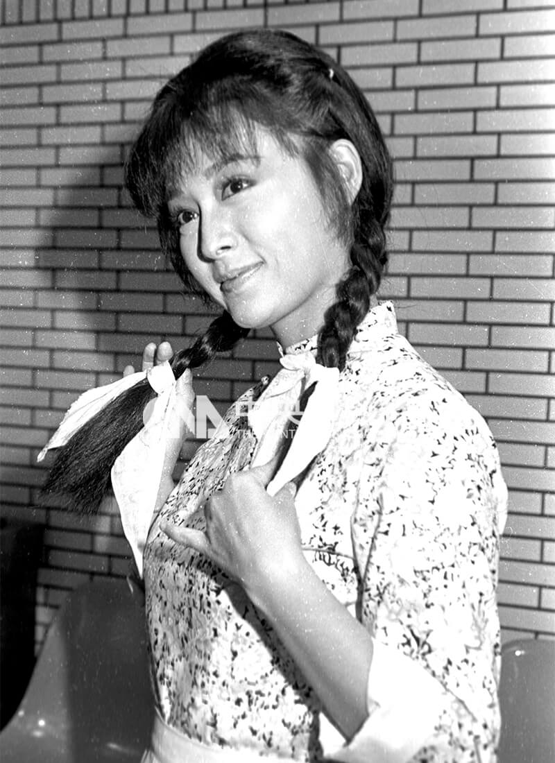 「家和萬事興」女主角潘迎紫。中央社記者馮國鏘攝  75年10月2日