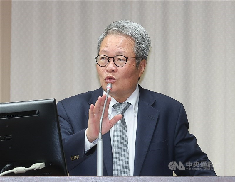 圖為行政院公共工程委員會主委陳金德。（中央社檔案照片）