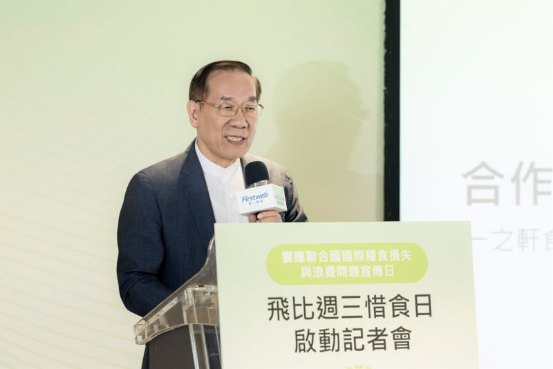一之軒董事長廖明堅響應惜食行動　讓每一份用心製作的食物被好好珍惜。