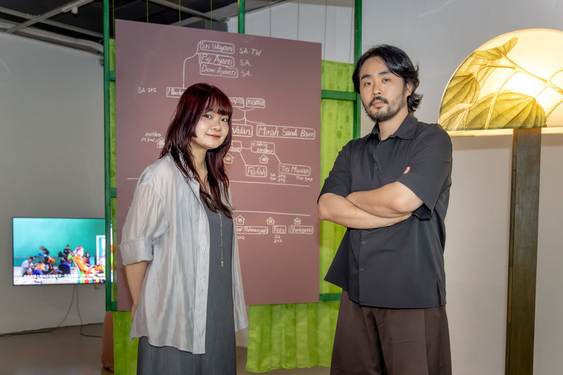台北當代藝術館3日起將推出展覽「當未來不再被紀念」，是由台灣策展人黃羿瑄（左）、韓國策展人金鼎訓（右）共同策畫。（台北當代藝術館提供）中央社記者王寶兒傳真　115年10月2日