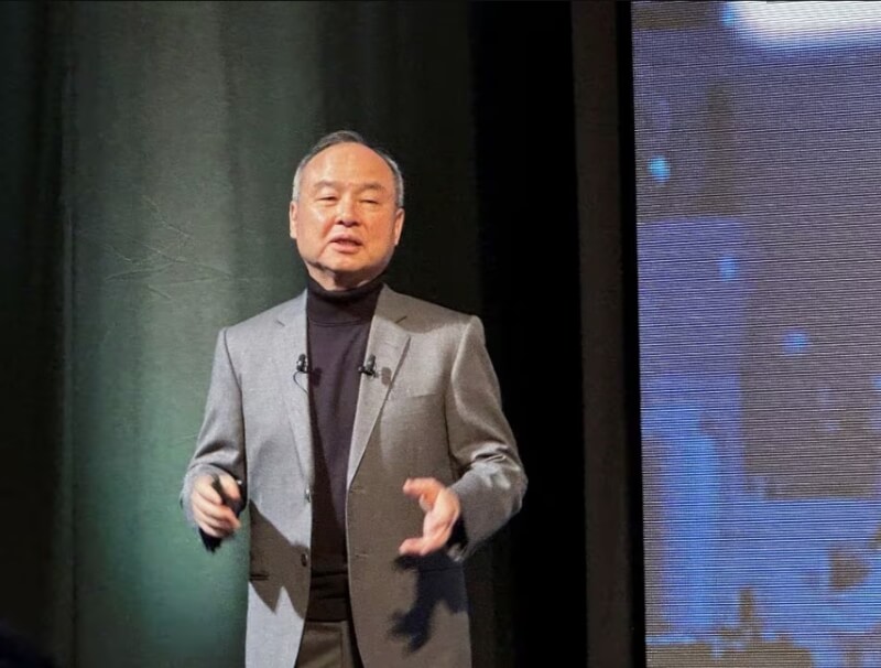 日本軟體銀行集團創辦人孫正義。（路透社）
