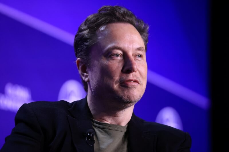 特斯拉與SpaceX執行長馬斯克。（路透社）