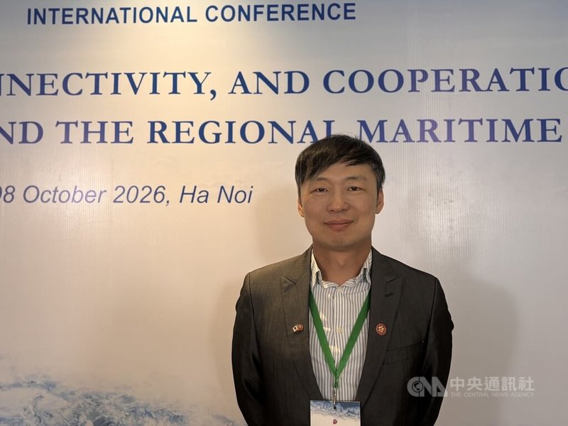 國立成功大學教授林宇銜8日接受中央社訪問時表示，台灣有科技優勢，只待資源整合。多國學者對水下系統表示興趣，期待未來與台灣合作以提升自身技術研發。中央社記者曾婷瑄河內攝　115年10月8日
