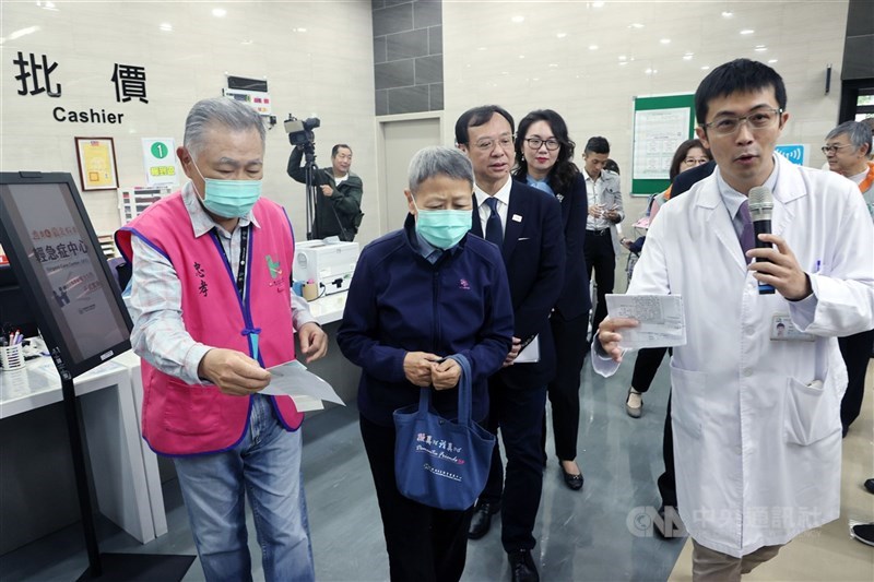 圖為台北市立聯合醫院附設信義門診部假日急症中心。（中央社檔案照片）