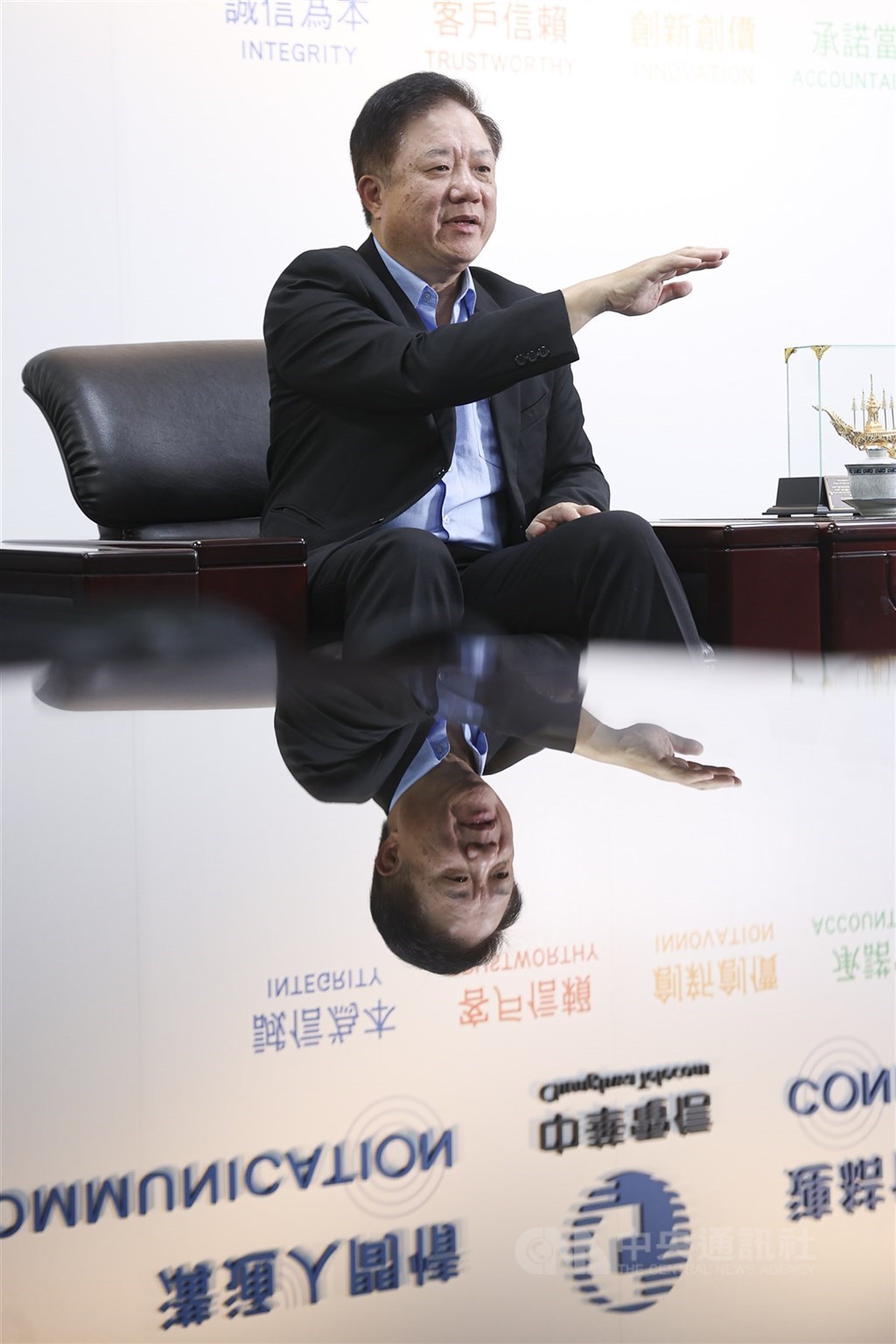 中華電信董事長簡志誠。