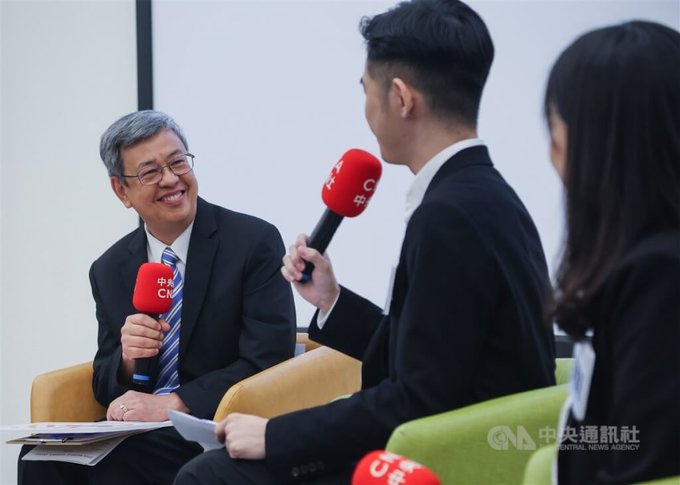 我是海外特派員分享會 陳建仁想赴以色列採訪