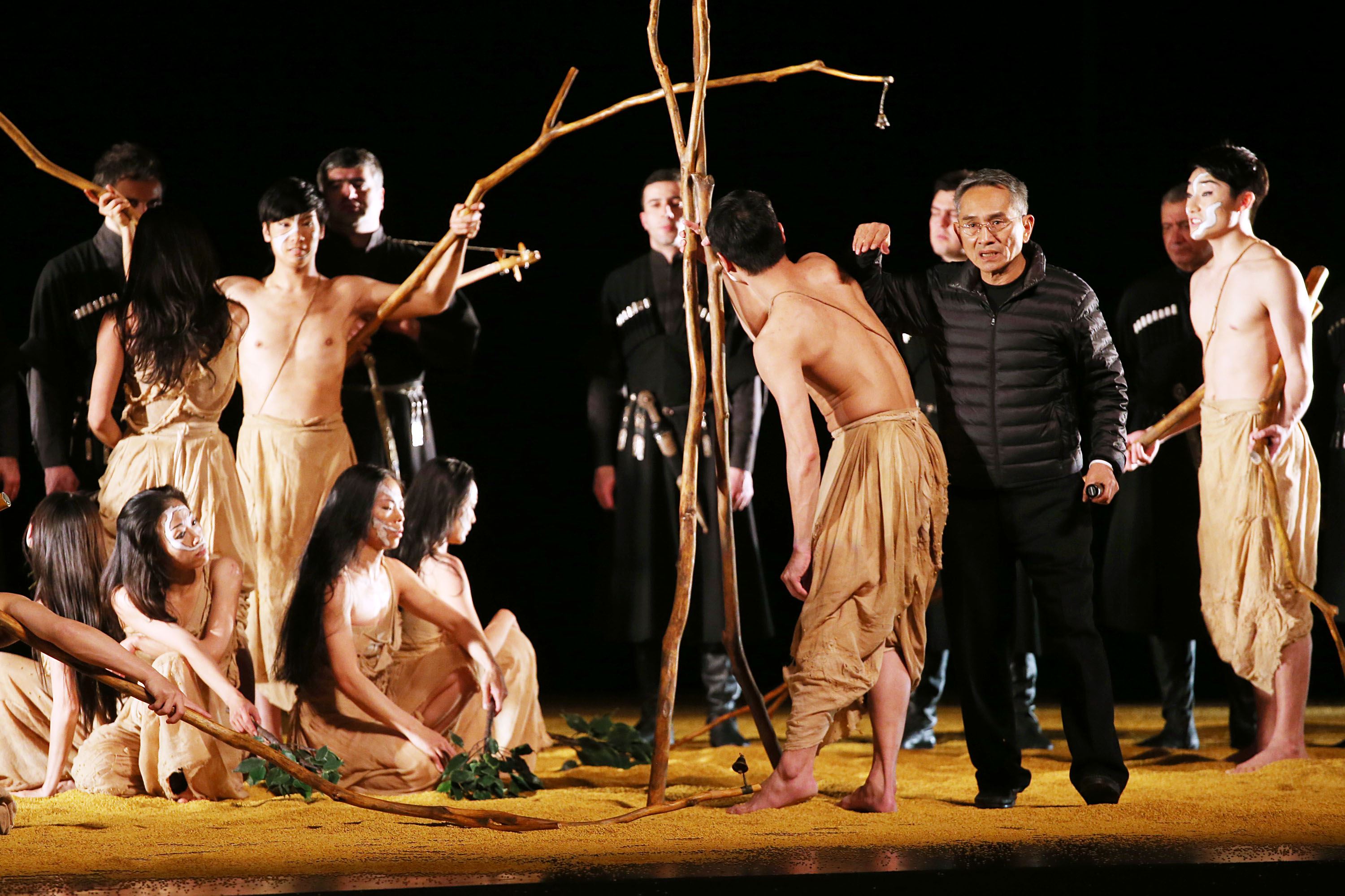 流浪者之歌彩排 林懷民坐鎮