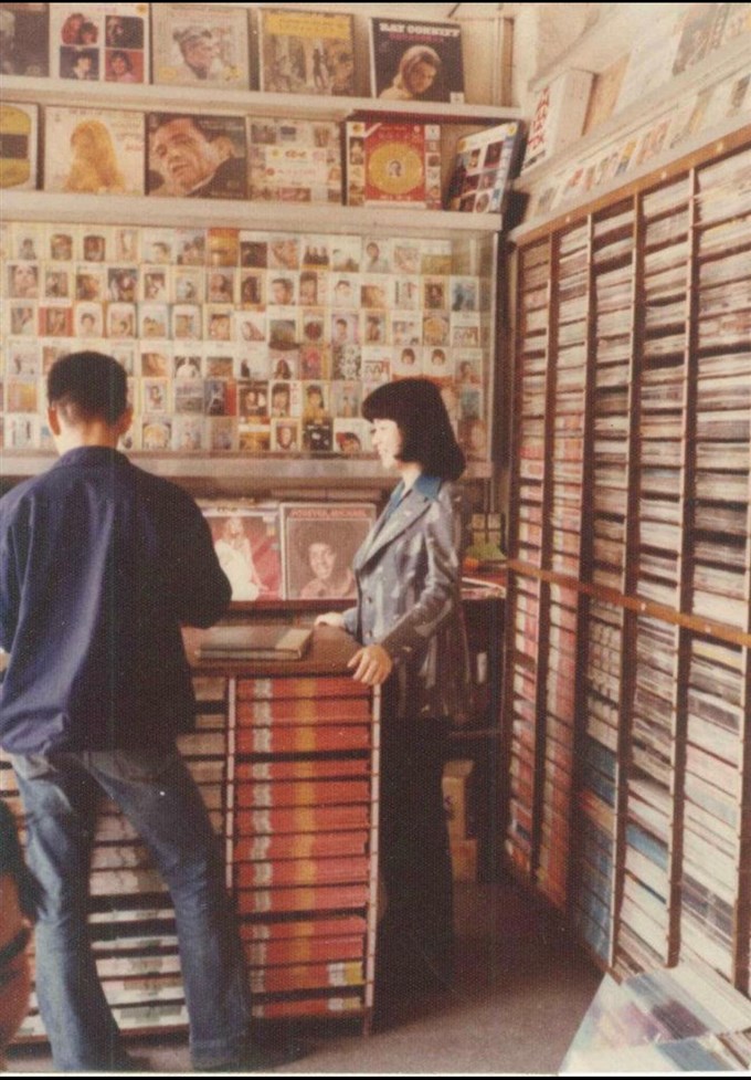 倪重華的新新唱片行記憶（倪重華提供）