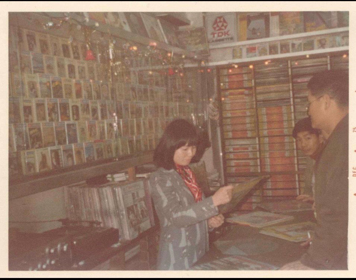 倪重華的新新唱片行記憶（倪重華提供）