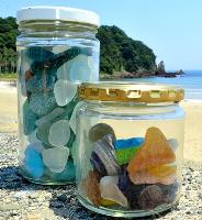 海灘玻璃貨幣　神奈川美麗交易