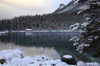 探訪冬天的加拿大  陶醉雪天湖畔靜謐美景