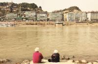 漫步蘭州第一橋  黃河邊上嘗頭湯麵