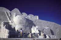 冰雕不再熱鬧難現  夢幻雪祭寄望來年