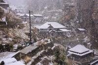 銀山溫泉藏王樹冰  雪花片片下的獨特情調