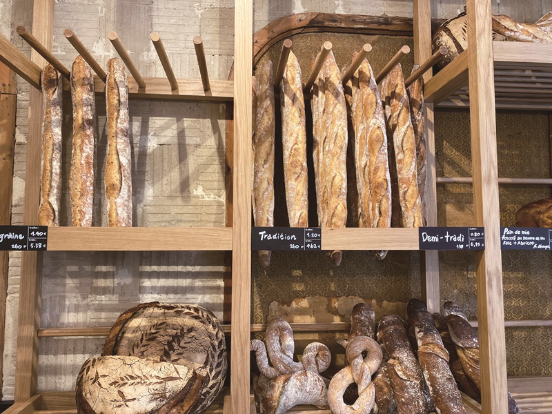 
法國長棍麵包已登錄於法國非物質文化遺產名冊，真正成為法國文化傳承。（中央社曾婷瑄）