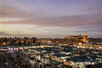 馬賽克拼貼北非古城 馬拉喀什多彩繽紛