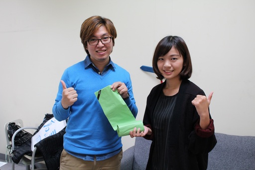 陳建志老師看到學生入圍比自己得獎還令人高興