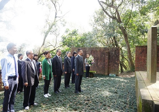 緬懷王寵惠故董事長追思儀式。