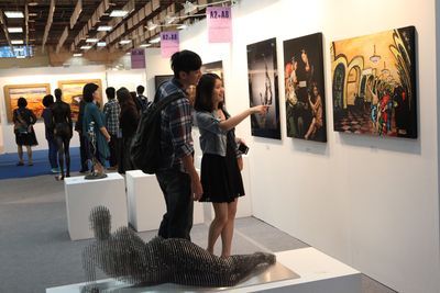 「2016台北新藝術博覽會」匯聚47國315位藝術家3000件精采作品。