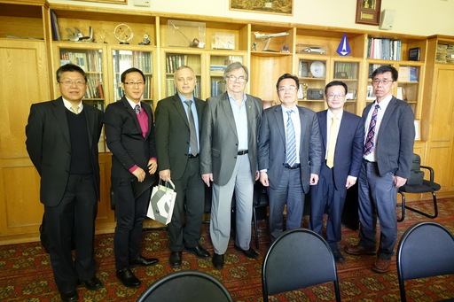 虎尾科大代表團拜訪莫斯科大學力學研究院