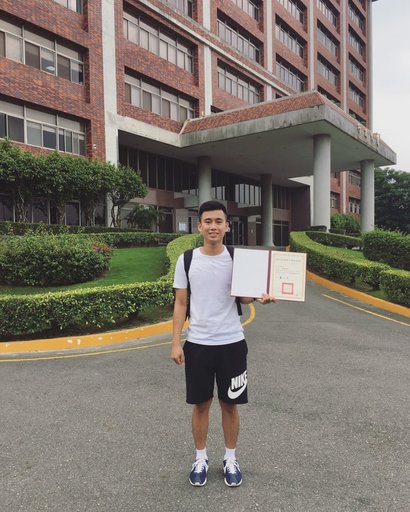 羅俊建議打算參加高普考的學弟妹,先掌握考科內容與架構。(羅俊提供)