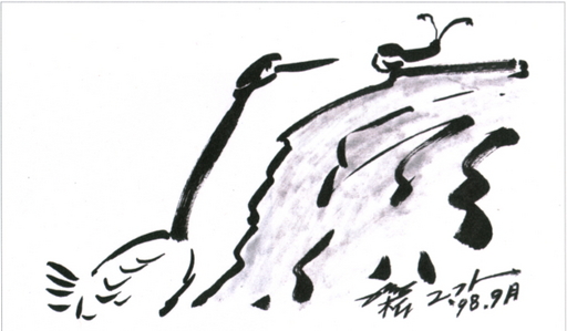 2011年在阿根廷舉辦的國際畫展,展出鄭明析牧師的<命運>畫作