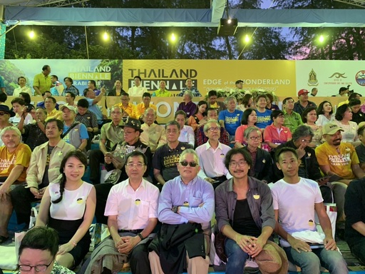 文化部受邀參加泰國國際雙年展由交流司吳紹開司長(中)代表出席