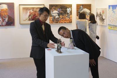 「2019國際藝術家大獎賽」入圍作品將於2019年4/25~4/29「第九屆台北新藝術博覽會」中展出。
