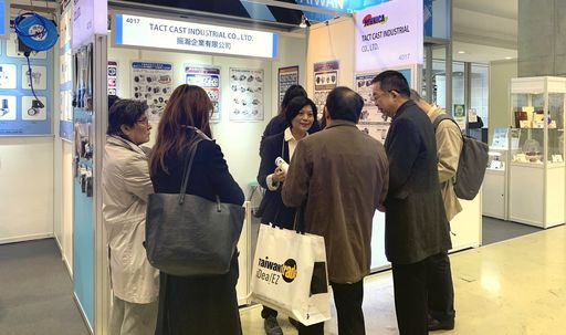 2019東京汽配展臺灣館攤位吸引許多買主駐足詢問