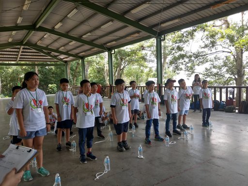 苗栗救國團貓裏小勇士召集英雄來挑戰