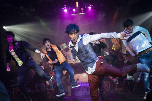躍演中文音樂劇《DAYLIGHT》劇照-左起演員黃奕豪、顏志翔、高華麗等人,躍演提供