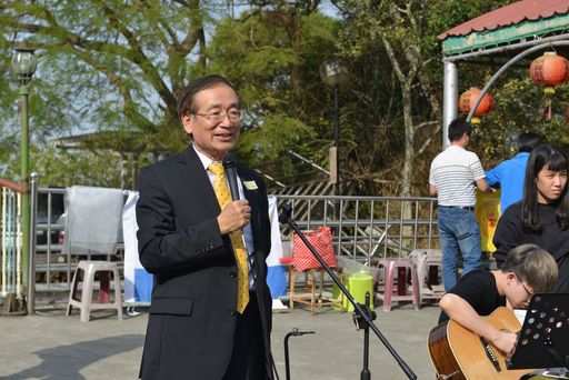 中臺科大校長李隆盛致詞