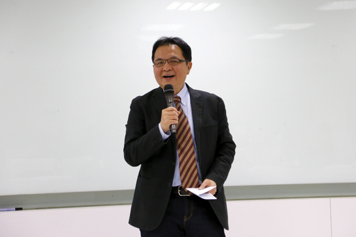 資策會副執行長蕭博仁親自蒞臨「2019娛樂暨文創產業法律學術研討會」現場，為研討會揭開精彩序幕
