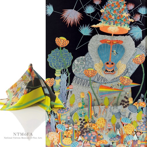 國美館2020新品以青年藝術家林餘慶&魏杏諭作品開發〈異想嘉年華系列〉