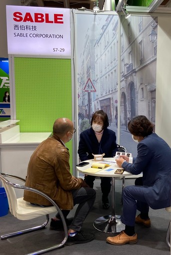 西伯公司現場洽談情形