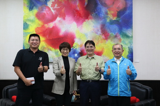 饒縣長力爭近5000萬體育發展經費 感謝中央支持豐田國中標準足球場興建 協助挹注體育發展