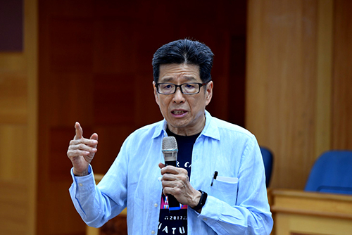 公益平台文化基金會嚴長壽董事長應邀至華梵大學演講。