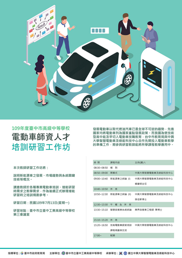 工作坊海報