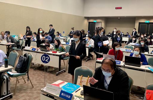 【圖一】貿協帶領17家台灣業者與紐澳買主雲端洽談熱烈。(貿協提供)