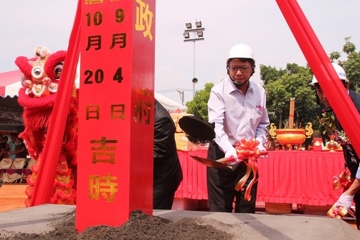 首座國際溜冰場工程動土! 屏東打造國際規格場地