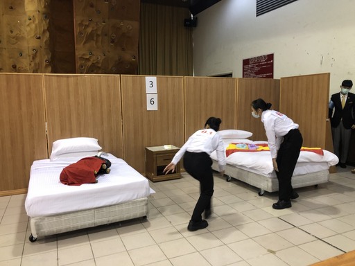 選手比賽情形。