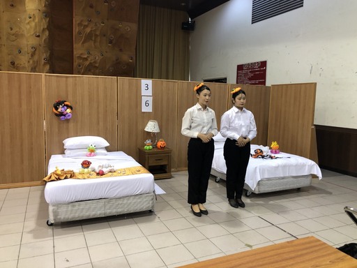 選手比賽情形。