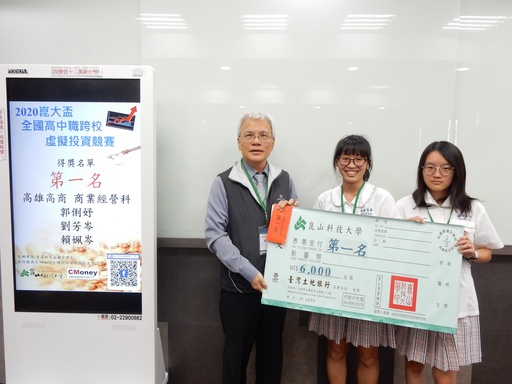 首獎由高雄高商團隊獲得