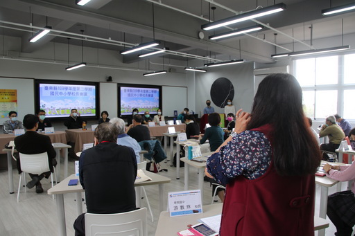 縣長饒慶鈴出席校長會議 宣示持續行政減量並將約90%的研習給教師自主選擇