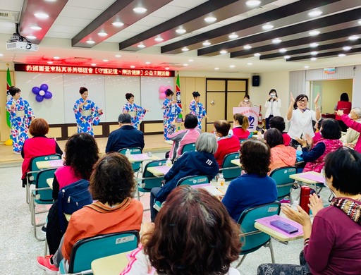 救國團「守護記憶•樂活健康」主題公益活動 臺東縣真善美聯誼會關懷社區長者~預防失智宣導