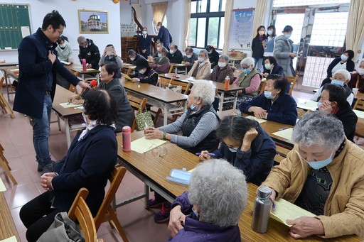 海大USR團隊於天慶堂辦理社區衛教講座